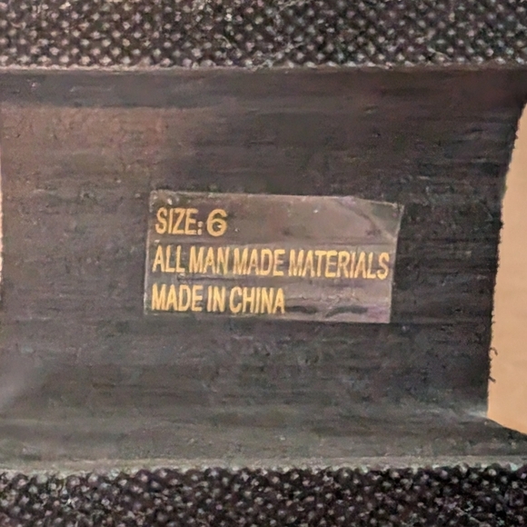 Qupid Pastel Whimsygoth Floral Platform Sandal Size 6 Inside Flaws - Picture 9 of 9